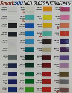 Insegna adesiva da esterno 15" x 50yd SMT500 pellicola vinile artigianato hobby rotolo COLORI! - Foto 1 di 2