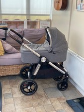 mamas and papas parasol grey twill