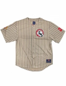 COMMEMORATIVE NEGRO LEAGUE BASEBALL JERSEY TAN EDITION NEGRO LEAGUE JERSEY #1 - Picture 1 of 2