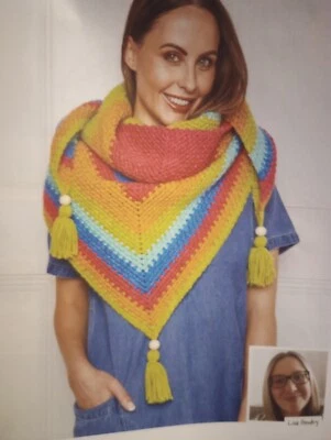 Tassel Forest Scarf, Crochet Pattern - Image 1 of 4