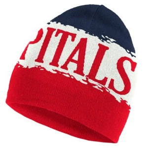 Washington Capitals Adidas Rot Reverse Retro Strickmütze - Bild 1 von 3