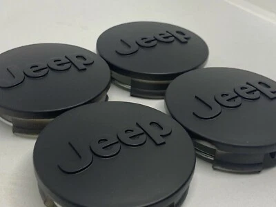 4 tappi coprimozzo 63mm compatibile per jeep compass renegade cherokee wrangler. - Image 1 of 4