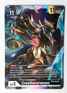 CresGarurumon BT3-073 Super Rare Digimon TCG - Picture 1 of 1