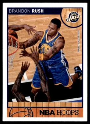 2013-14 NBA Hoops Brandon Rush. Utah Jazz #223 - Imagem 1 de 2