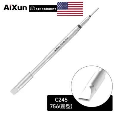 Aixun C245 Solder Iron Tip, C245-756, NEW STYLE TIP FROM AIXUN!!