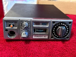 RADIO MAXON 40 CB TRANSCEPTOR 40 CANALES 5 VATIOS 2 VÍAS NUEVO EXCEDENTE EN CAJA - Imagen 1 de 16