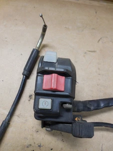 00 Yamaha big bear 400 4x4 left switch & choke cable headlight start run light - Picture 1 of 3