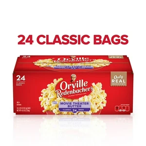 Orville Redenbachers Mikrowelle Popcorn, Kino Butter Geschmack, 3,29 Unzen, - Bild 1 von 8