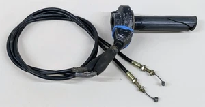 1987 87-07 Kawasaki KLR650 Throttle Housing With Cable Tube Grip Push / Pull OEM - Picture 1 of 7