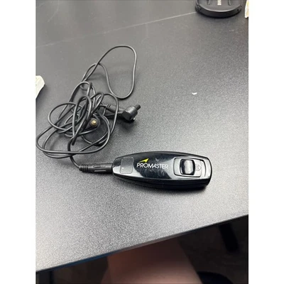 Promaster Wired Remote Shutter Release Cable Switch with Lock for DSLR Camera - Image 1 of 4