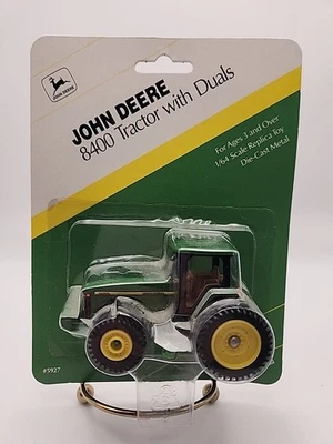 1996 Ertl John Deere 8400 Tractor W/ Rear Duals 1/64 Scale - Image 1 of 2