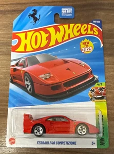 Hot Wheels Ferrari F40 Competizione #198 HW '25 Exotics 4/5 rot Rarität! - Bild 1 von 1