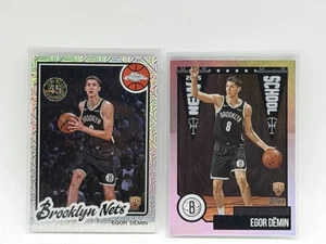 2025-26 Topps Chrome EGOR DEMIN Mojo #TC-DQ & New School Brooklyn Nets RC - Bild 1 von 1