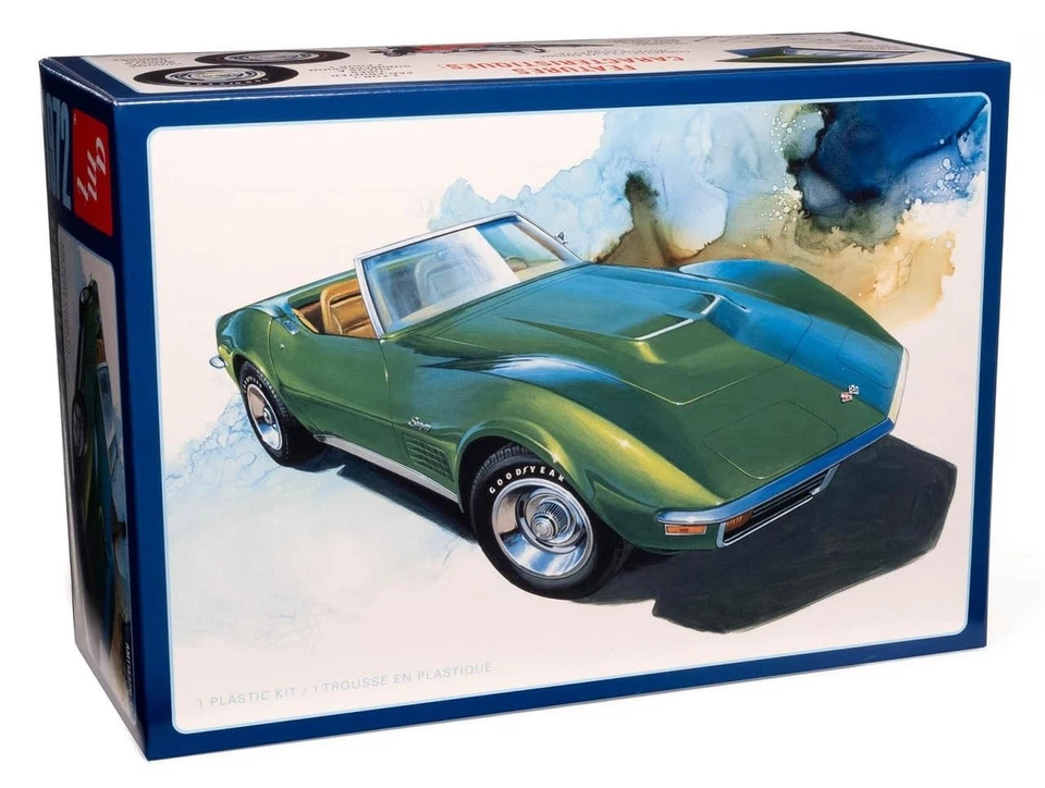 AMT 1/25 1972 Chevrolet Corvette Roadster modelo de plástico AMT1437 - Imagen 1 de 1