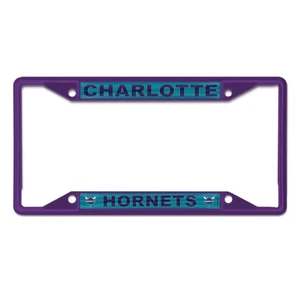 WinCraft Charlotte Hornets Chrome Color License Plate Frame - Picture 1 of 1