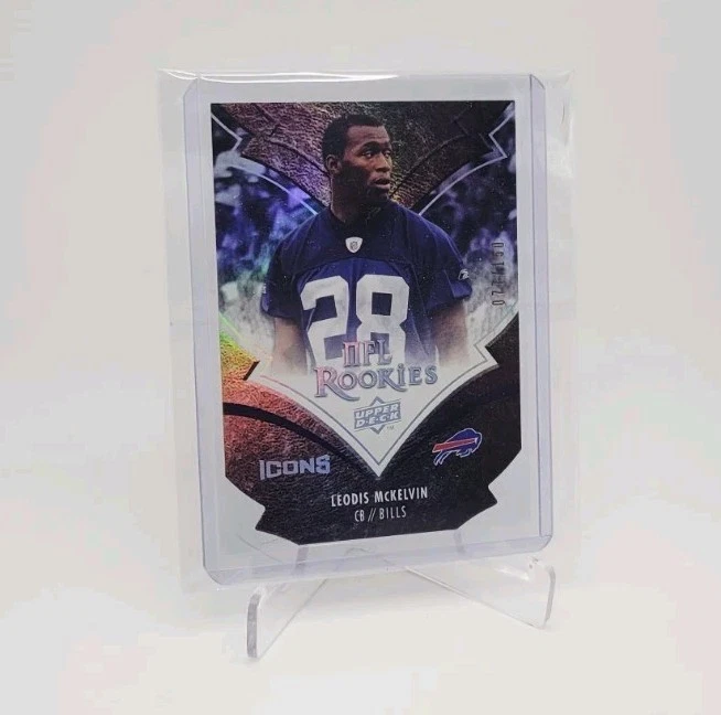 LEODIS MCKELVIN 2008 Upper Deck 77/150 Icons Silver Die Cut Rookie #237 BUFFALO - Image 1 of 1