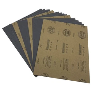 9 x 11 Inch Sandpaper,400 Grit Wet Dry Sanding Sheets,15PCS Premium Silicon C... - Picture 1 of 7