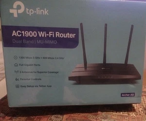 TP-Link Archer AC1900 Dual Band Wi-Fi Router MU-MIMO Archer A8 Sealed - Picture 1 of 6
