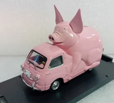 FIAT 600 MULTIPLA SAGIP (MAIALINO SALVADANAIO) Brumm S1047 - Immagine 1 di 3