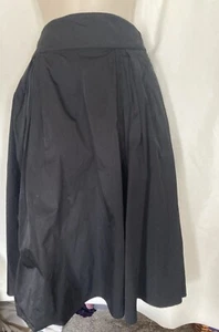 Karen Millen Black Pleated Short Skirt Size 12 New - Picture 1 of 7
