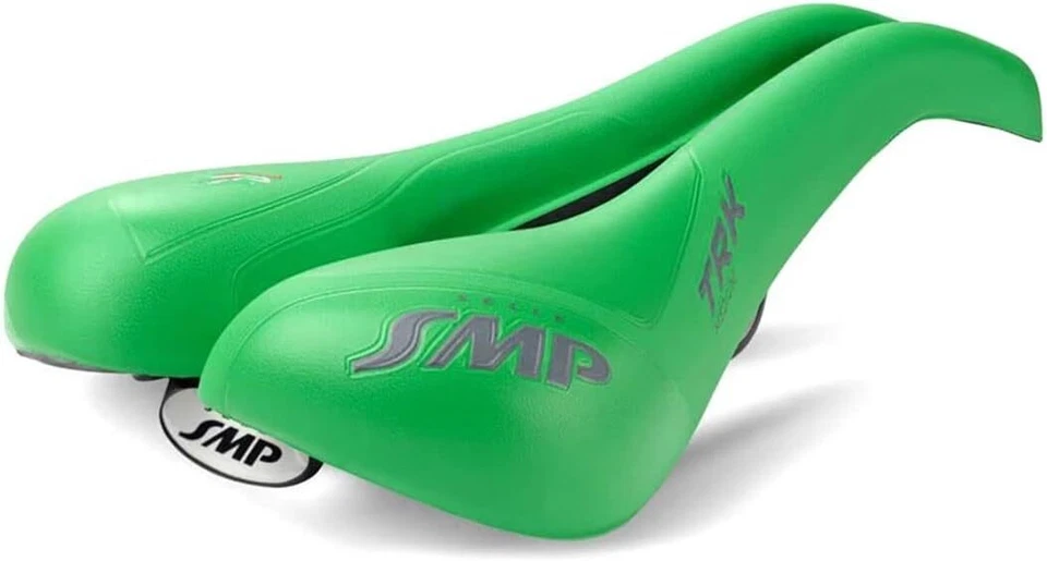 NUEVO 2023 Selle SMP TRK MEDIUM Sillín de Bicicleta Recorte Dividido Asiento de Bicicleta Verde Italia Foto 1 de 1