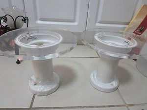 2 Vintage Fredrick Ramond Original Signed Pendant Light Acrylic - Picture 1 of 12