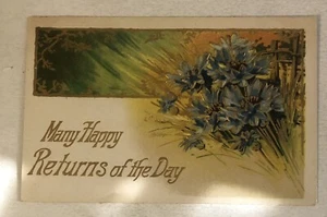 1910 Greeting Vintage Postcard  Ohio - Picture 1 of 2