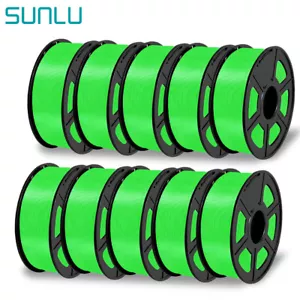 10*1KG SUNLU PETG 3D Printer Filament Toughness Enhanced 1.75mm with Spool Neat - Picture 1 of 9