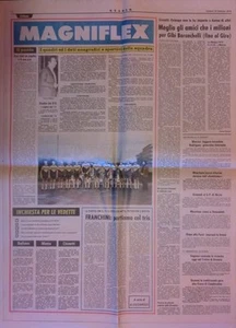 Magniflex - squadra ciclismo 1974 - clipping pagina di Stadio 15.02.74 - Imagen 1 de 1