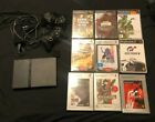 Sony Playstation 2 Slim Console 2 Controllers and 9 Games incl. GTA San Andreas