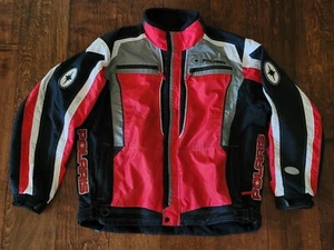 VINTAGE POLARIS INDY RACING SNOWMOBILE JACKET * MENS X-LARGE XL * PURE POLARIS - Picture 1 of 23