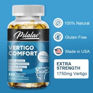 Vertigo Komfortkapseln 1750mg - Schwindellinderung Ergänzungen, Körperbalance - Bild 1 von 10