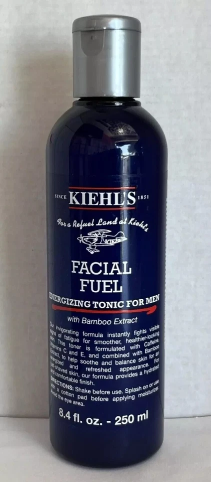 Kiehl's Kiehls Facial Fuel Energizing Toner Tonic Man Face Exfoliate 8.4oz 250ml - Изображение 1 из 1