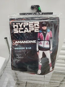 Hyper Scape Amandine Size 3-Piece Set Medium 8-10 Costume New - Picture 1 of 3