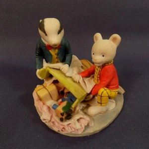 Arden Sculptures Rupert Bear - Rupert and Bill at Christmas 75th Anniversary - Picture 1 of 9