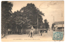 14 - LUC-SUR-MER: Avenue Carnot et Rue de la Mer ( 1905) - carte animée