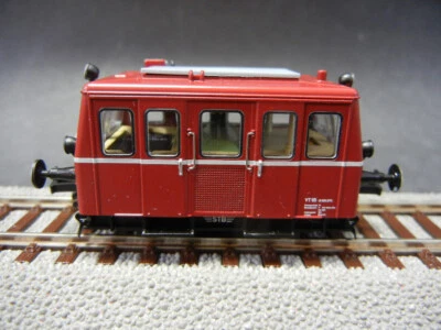 Liliput L 133042 VT95 H0 DC Motordraisine Steyrtalbahn STB Motorbahnwagen, rot - Bild 1 von 4