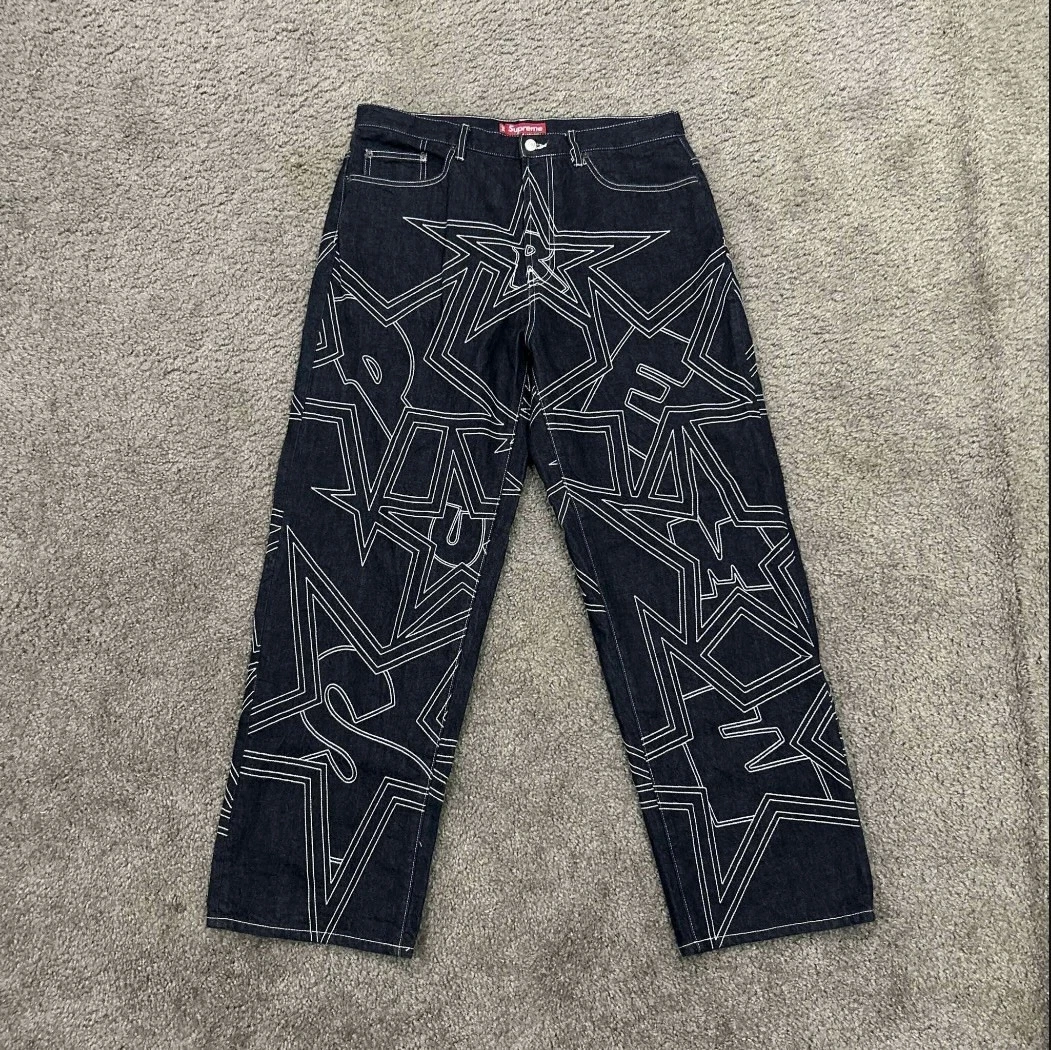 34 supreme baggy jean black ブラック Supreme Baggy Jean Black 34