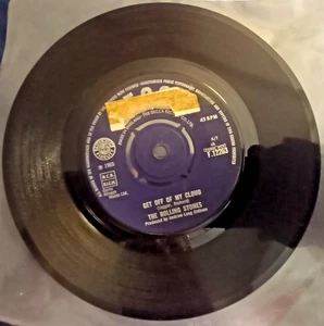Rolling Stones- Get Off of My Cloud/ The Singer Not the Song UK 45 7" 1965 Decca - Picture 1 of 2