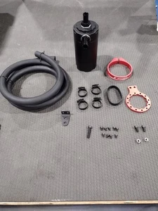 Mishimoto Baffled Oil Catch Can, Red - Picture 1 of 1