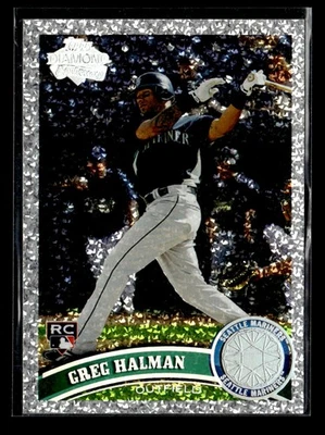 2011 Topps #83 Greg Halman Diamond Anniversary Rookie Card Seattle Mariners - Image 1 of 2