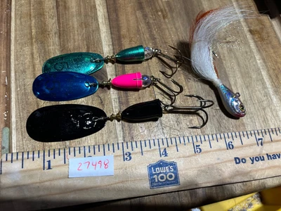 Señuelos de pesca Blue Fox #6 y Top latón almizclado (27498) Foto 1 de 4