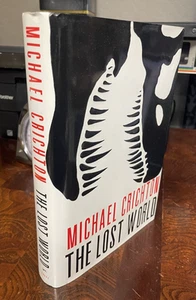 The Lost World (Jurassic Park) by Michael Crichton HBDJ First Trade Edition 1995 - Picture 1 of 9