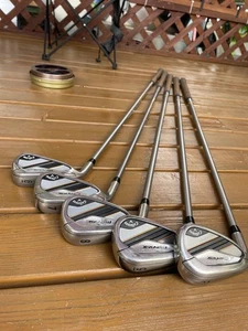 Callaway MAVRIK Iron Set 5pcs 6-PW Flex Unknown Left-Handed - Picture 1 of 6