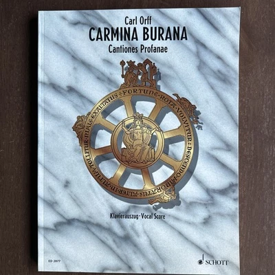 Carmina Burana Full Vocal Score Piano Sheet Music by Carl Orff  - Image 1 of 2