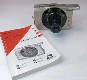 Canon ELPH 370Z analoge Kleinbildkamera Point & Shoot 23-69 mm Zoomobjektiv - guter Zustand - Bild 1 von 15