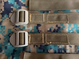 CQC Sentinel Systems 25 mm Medium Utility Straps Pair Coyote Brown 38" Long New - Picture 1 of 3