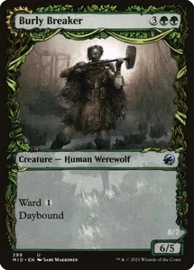 4 Burly Breaker SHOWCASE 4x x4 - NM - Adventures in the Forgotten Realms MTG - Picture 1 of 1