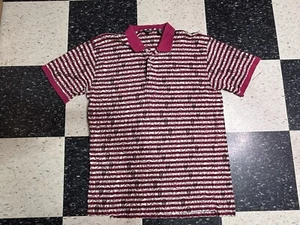 Vintage Christian Dior Monsieur Polo Shirt Large Men's Paisley Short Sleeve - Picture 1 of 8
