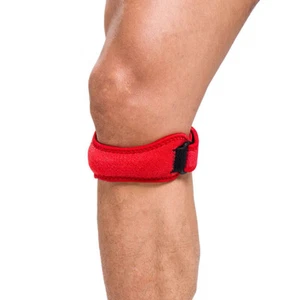 Adjustable Knee Support Patella Strap Neoprene Brace Fastener Guard Gym Sports - Picture 1 of 8